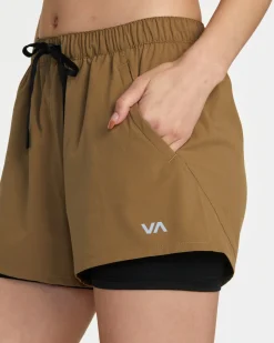 VA ESSENTIAL MID-RISE YOGGER X TECHNICAL TRAINING SHORTS