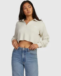 WAFFLE VTG LONG SLEEVE KNIT