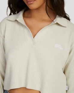 WAFFLE VTG LONG SLEEVE KNIT